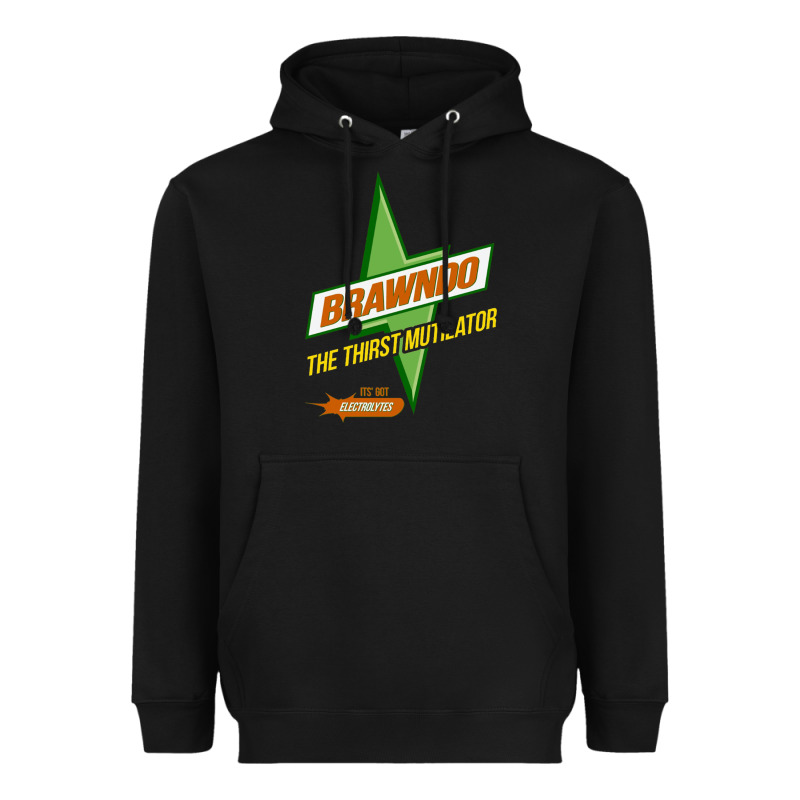 Brawndo The Thirst Mutilator   Idiocracy Inspired Active Heavyweight Hoodie by PixelWave | Teevron