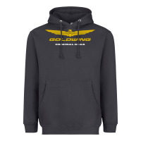Smoke goldwing Heavyweight Hoodie - PixelWave