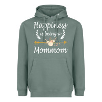 Sage happiness is being a mommom  cute mothers day gifts Heavyweight Hoodie - PixelWave