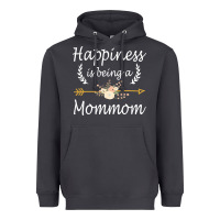 Smoke happiness is being a mommom  cute mothers day gifts Heavyweight Hoodie - PixelWave