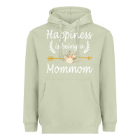 Matcha happiness is being a mommom  cute mothers day gifts Heavyweight Hoodie - PixelWave