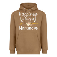 Toasted Coconut happiness is being a mommom  cute mothers day gifts Heavyweight Hoodie - PixelWave