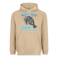 Mushroom manatee gifts Heavyweight Hoodie - PixelWave