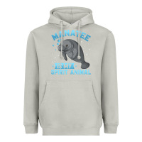 Moon Dust manatee gifts Heavyweight Hoodie - PixelWave