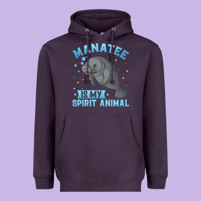 Manatee Gifts Heavyweight Hoodie Designed By Pixelwave