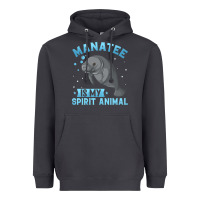 Smoke manatee gifts Heavyweight Hoodie - PixelWave