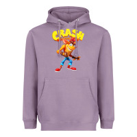Lavender crash bandicoot Heavyweight Hoodie - PixelWave