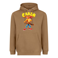 Toasted Coconut crash bandicoot Heavyweight Hoodie - PixelWave