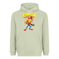 Matcha crash bandicoot Heavyweight Hoodie - PixelWave
