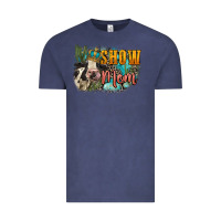 Vintage Denim Show mom cow Mother's Day Vintage Tee - FaDigitalArtStudio