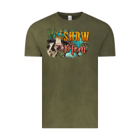 Vintage Olive Show mom cow Mother's Day Vintage Tee - FaDigitalArtStudio