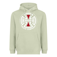 Matcha independent company cross skateboard Heavyweight Hoodie - PixelWave