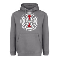 Storm independent company cross skateboard Heavyweight Hoodie - PixelWave