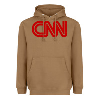 Toasted Coconut cnn media company Heavyweight Hoodie - PixelWave