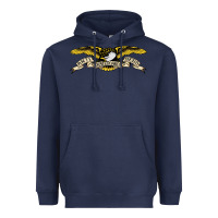 Navy anti hero skateboards Heavyweight Hoodie - PixelWave