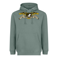 Sage anti hero skateboards Heavyweight Hoodie - PixelWave