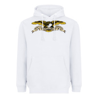 White anti hero skateboards Heavyweight Hoodie - PixelWave