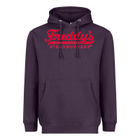 Plum freddy's frozen custard & steakburgers Heavyweight Hoodie - PixelWave