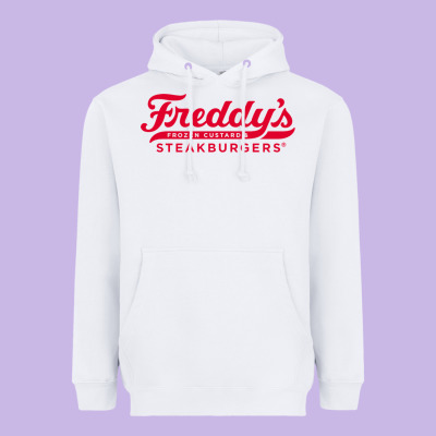 Freddy's Frozen Custard & Steakburgers Heavyweight Hoodie Designed By Pixelwave