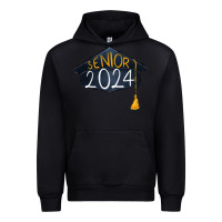 Black senior 2024 graduation Urban Hoodie - RanaPortraitStore