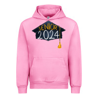 Fuchsia Pink senior 2024 graduation Urban Hoodie - RanaPortraitStore
