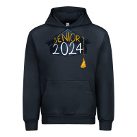 Navy senior 2024 graduation Urban Hoodie - RanaPortraitStore
