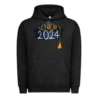 Pigment Black senior 2024 graduation Urban Hoodie - RanaPortraitStore
