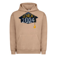 Pigment Burro senior 2024 graduation Urban Hoodie - RanaPortraitStore