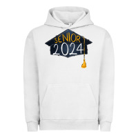 Pigment Lunar Rock senior 2024 graduation Urban Hoodie - RanaPortraitStore