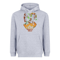 Heather Grey The Monster Squad Heavyweight Hoodie - PixelWave