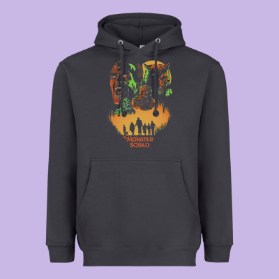The Monster Squad Heavyweight Hoodie Designed By Pixelwave