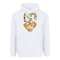 White The Monster Squad Heavyweight Hoodie - PixelWave