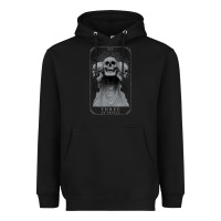 Black hunt showdown anniversary three of skulls black t shirt Heavyweight Hoodie - PixelWave