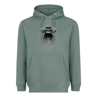 Sage hunt showdown anniversary three of skulls black t shirt Heavyweight Hoodie - PixelWave