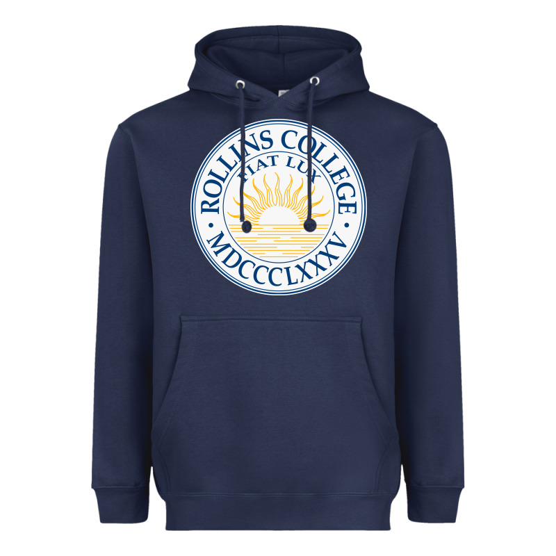Rollins College Heavyweight Hoodie by PixelWave | Teevron