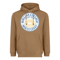 Toasted Coconut rollins college Heavyweight Hoodie - PixelWave