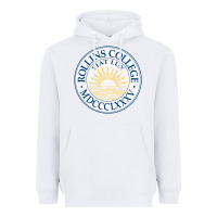 White rollins college Heavyweight Hoodie - PixelWave