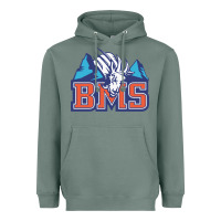 Sage blue mountain state Heavyweight Hoodie - PixelWave