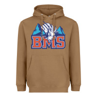 Toasted Coconut blue mountain state Heavyweight Hoodie - PixelWave