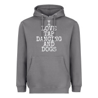 Storm i love tap dancing & dogs funny dog gift t shirt men women Heavyweight Hoodie - PixelWave