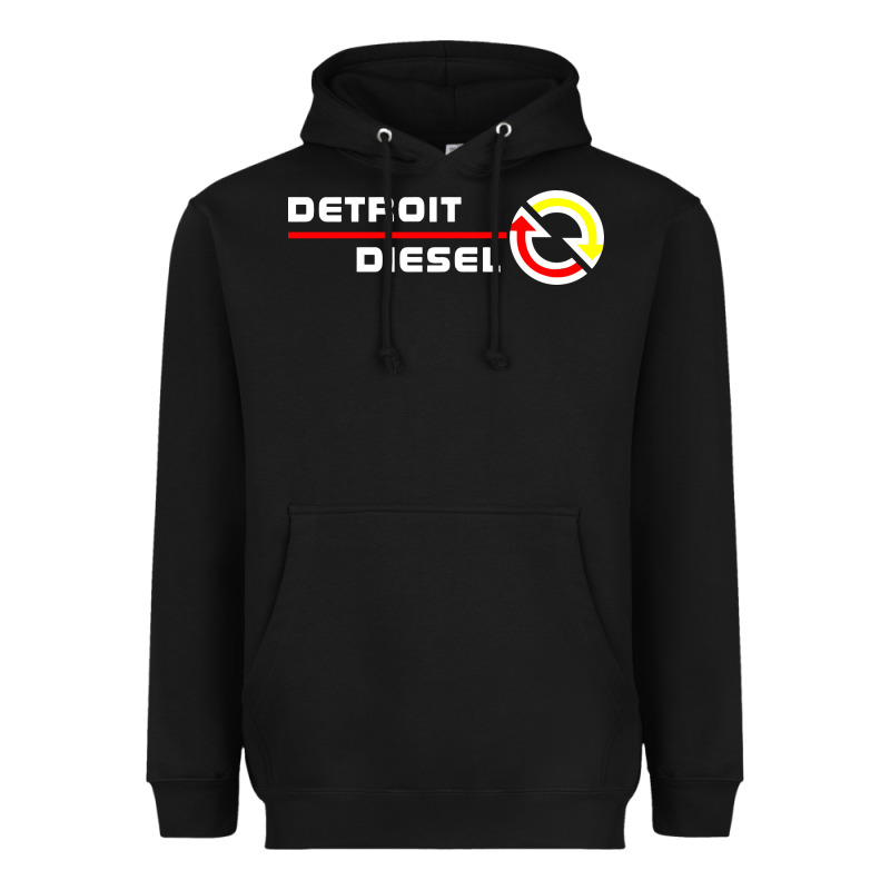 Detroit Diesel Heavyweight Hoodie by PixelWave | Teevron