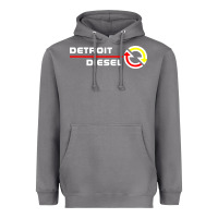 Storm Detroit Diesel Heavyweight Hoodie - PixelWave