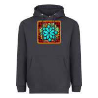Smoke gemstone cactus christmas coaster Heavyweight Hoodie - JahusDesignShop