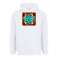 White gemstone cactus christmas coaster Heavyweight Hoodie - JahusDesignShop