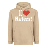 Mushroom i love haters Heavyweight Hoodie - PixelWave
