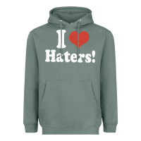 Sage i love haters Heavyweight Hoodie - PixelWave