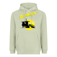 Matcha baywatch lifeguard tower sunset   baywatch Heavyweight Hoodie - PixelWave