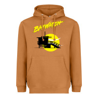 Meerkat baywatch lifeguard tower sunset   baywatch Heavyweight Hoodie - PixelWave