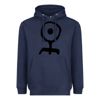 Navy Einsturzende Neubauten Heavyweight Hoodie - PixelWave