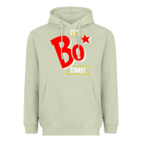 Matcha it's bo time Heavyweight Hoodie - PixelWave